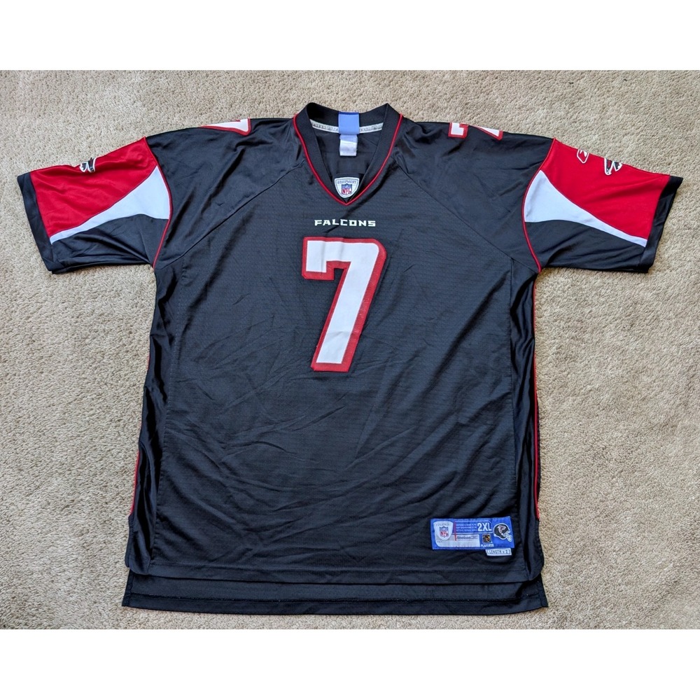 READ Michael Vick Atlanta Falcons Jersey Mens 2XL Reebok Stitched NFL Black
